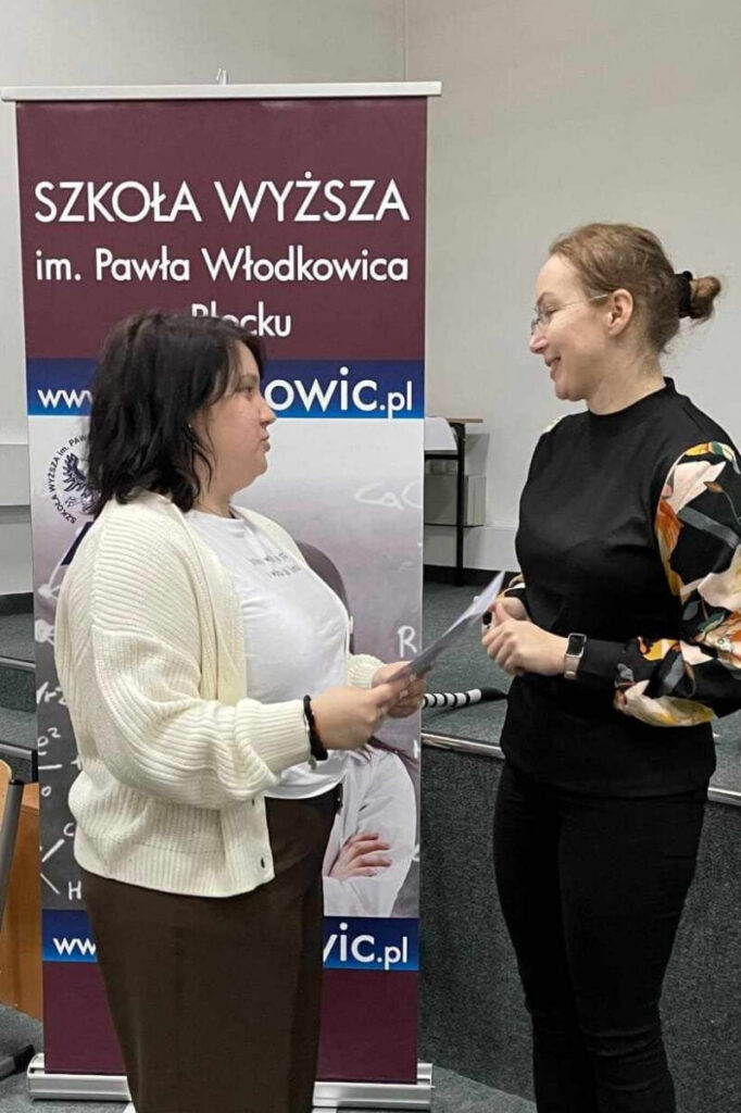 Podziękowanie za wykład