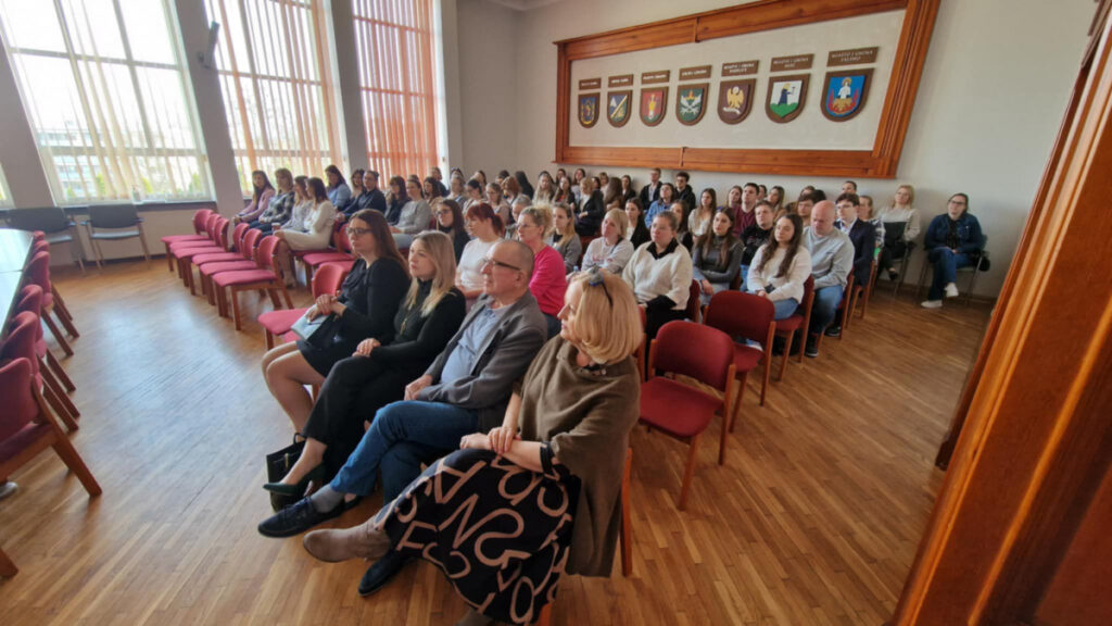 Studenci, samorządowcy i wykładowcy