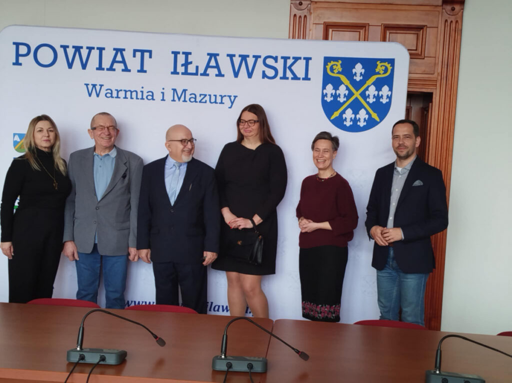 Wizyta studentów w starostwie powiatowym w Iławie