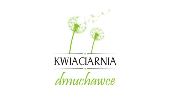 Logo kwiaciarni dmuchańce