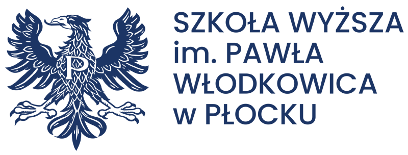 Logo Szkoły wyższej im. Pawła Włodkowica w Płocku