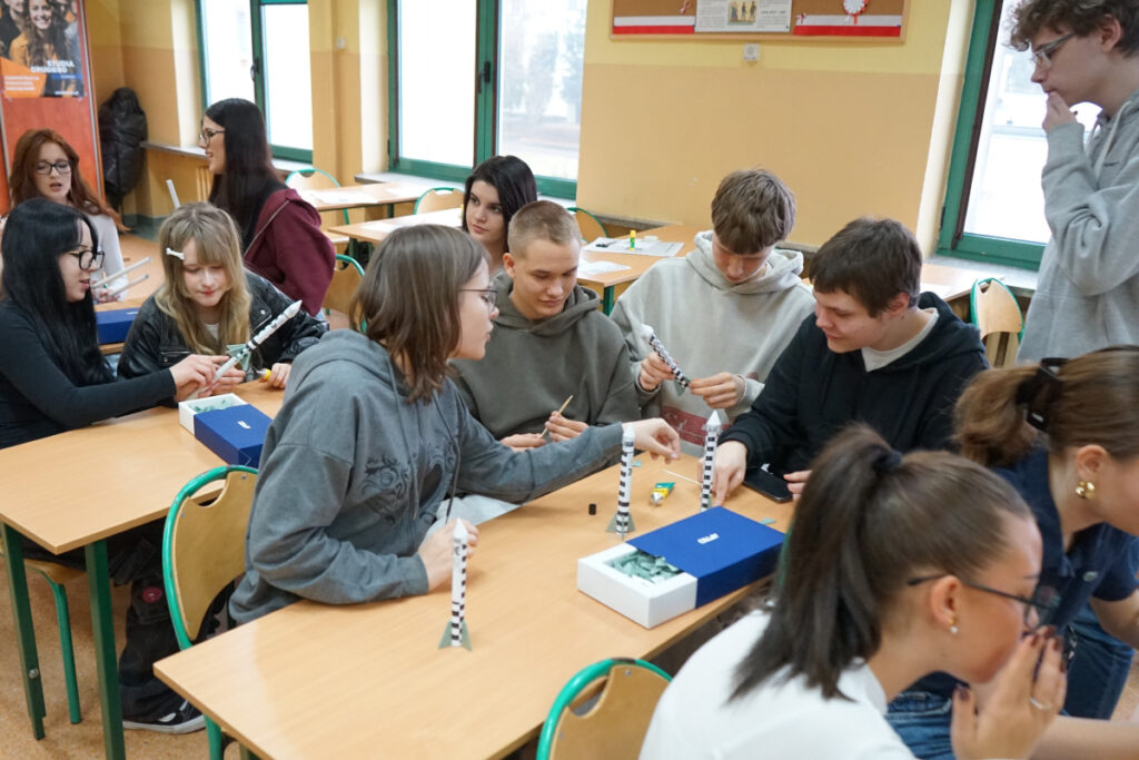 Uczniowie LO w Sierpcu